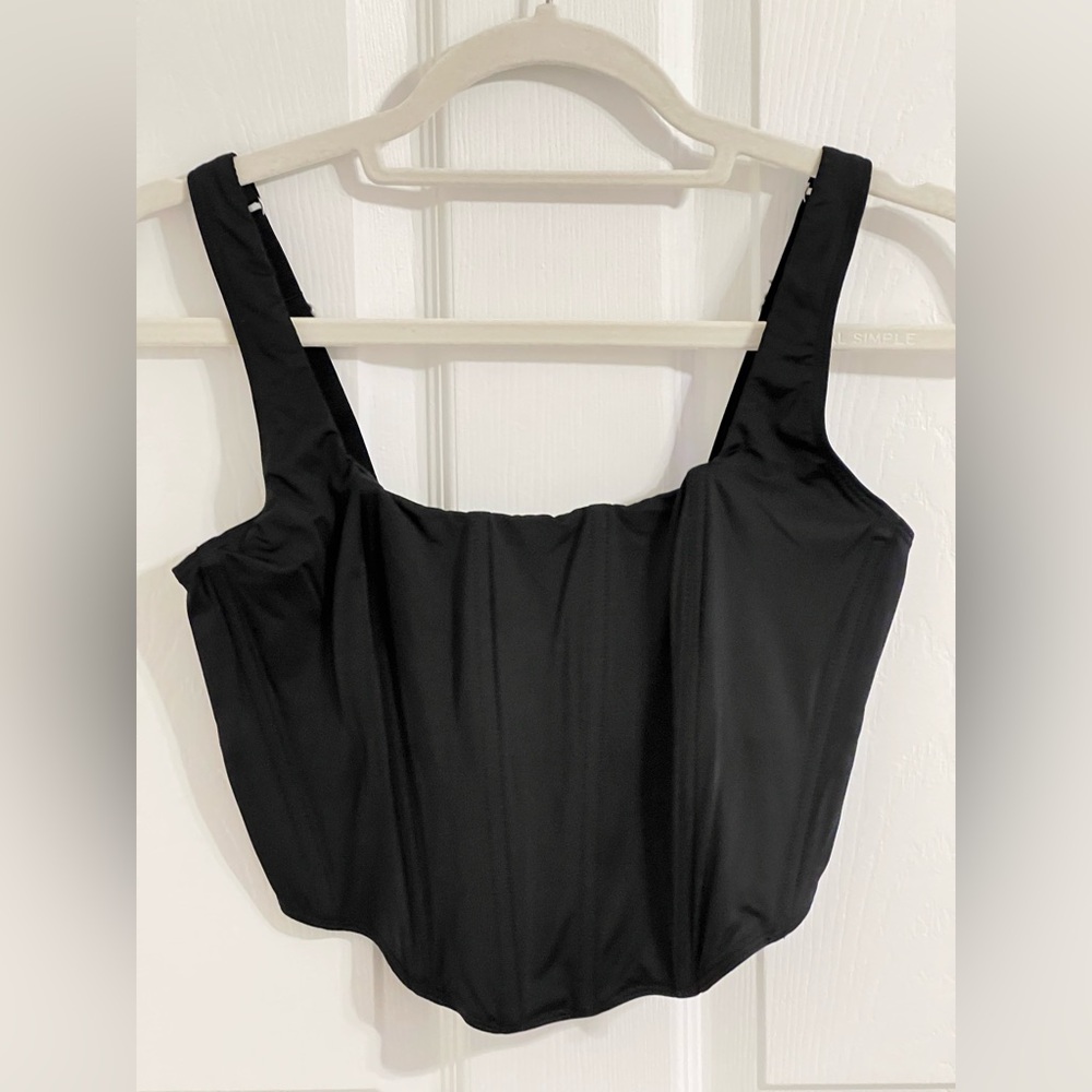 Black Crop Top